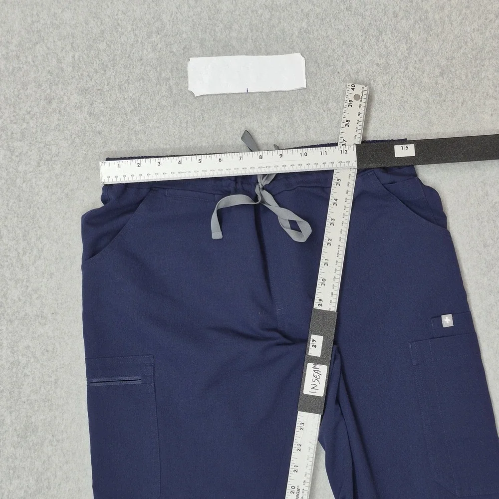 FIGS Women Scrub Pants M/P Blue Yola Skinny Technical Collection PO 1616 READ